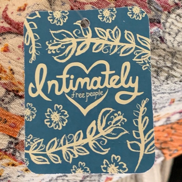 “FREE PEOPLE” Intimately Floral Dress/Top    Size M   NWT - Picture 7 of 8